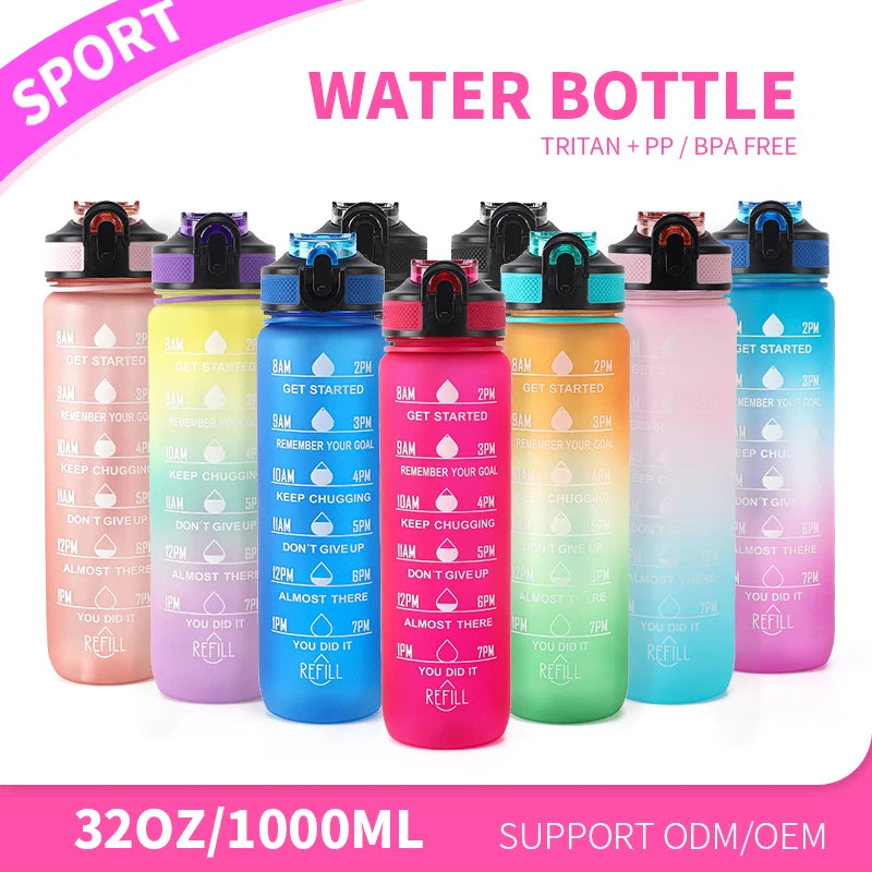Wholesale Eco-friendly Outdoor Sport Water Bottles with Custom logo Eco-friendly Outdoor Sport Color Changing Cup Water Bottle