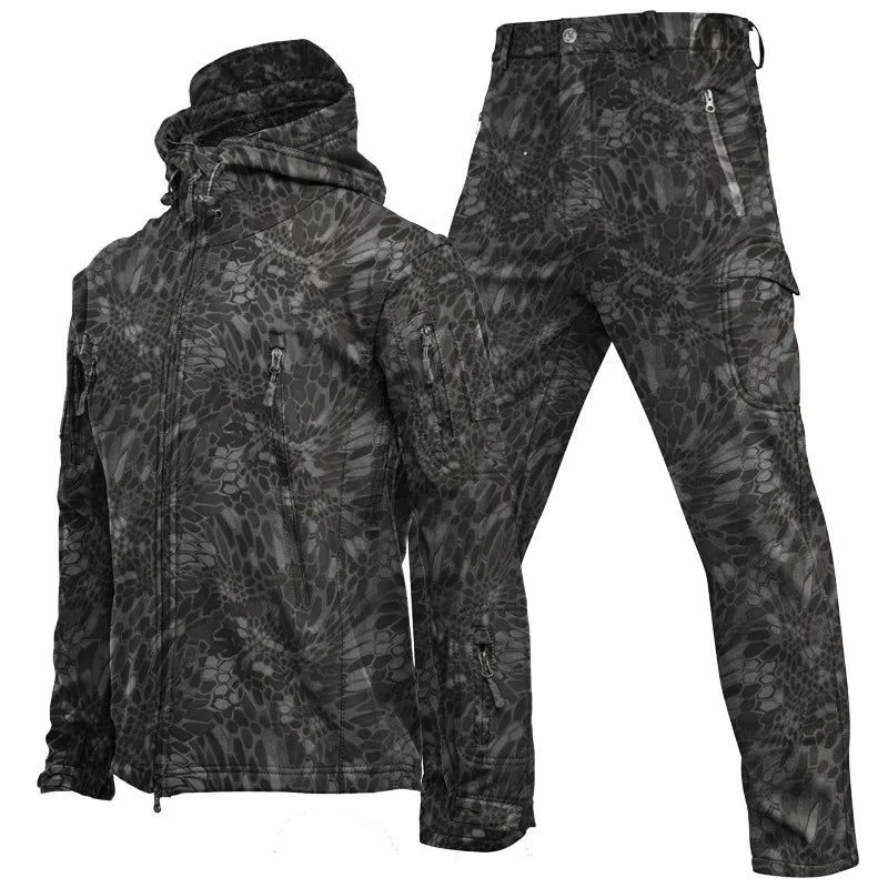 Snow Clothing 2 Piece of Ski Suit Sets Outdoor Sports Waterproof Jacket With Hood and Pants Snowboarding Wear Ski Wear