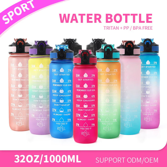 Wholesale Eco-friendly Outdoor Sport Water Bottles with Custom logo Eco-friendly Outdoor Sport  Color Changing Cup Water Bottle