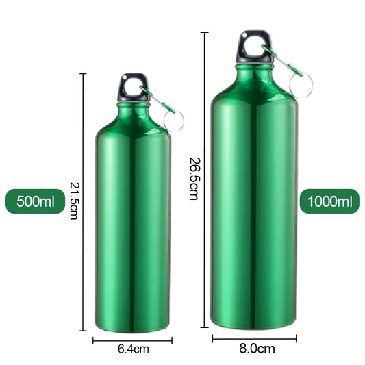 Factory Cheap Promotion Outdoor Sport Bicycle Bottle 400ML 500ML 600ML 750ML 1000ML Aluminum Water Bottle with Company Logo