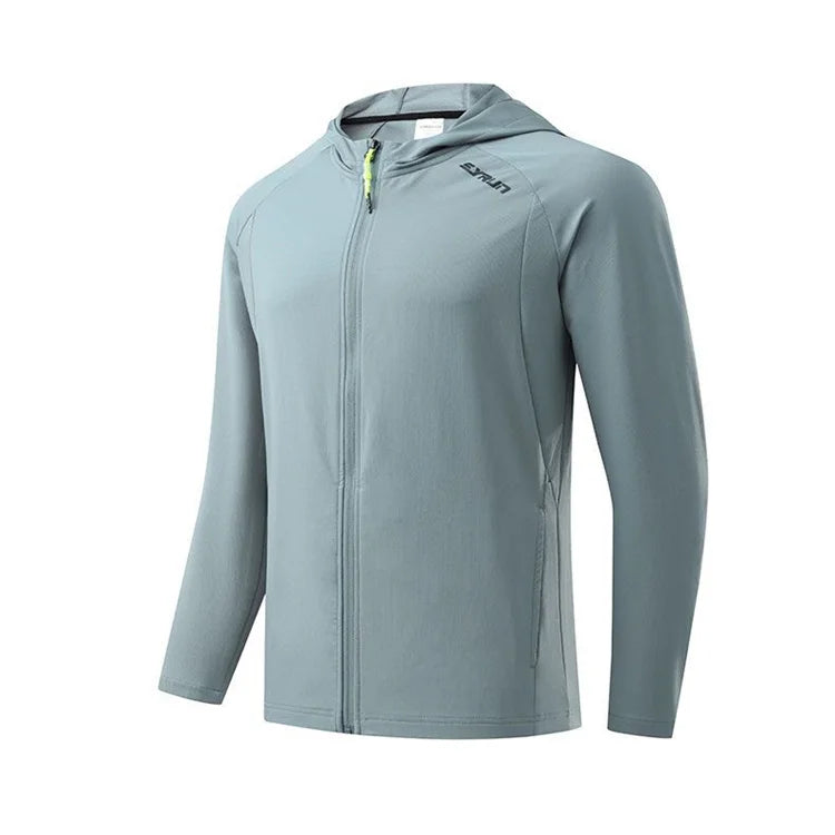 New Design Sport Jackets Casual Zipper Running Outdoor Windbreak Gym Breathable Training Hoodie